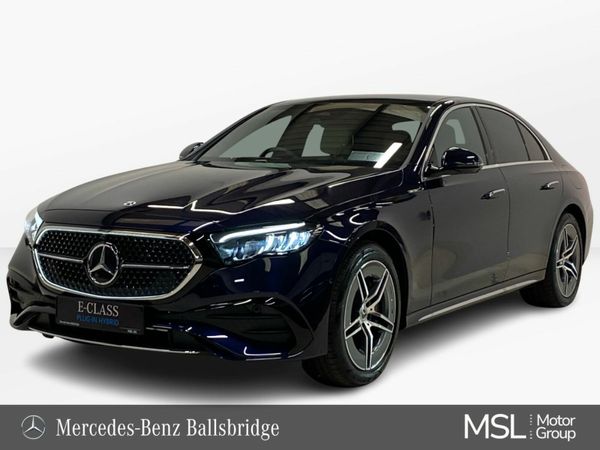 Mercedes-Benz E-Class Saloon, Petrol Plug-in Hybrid, 2026, Blue