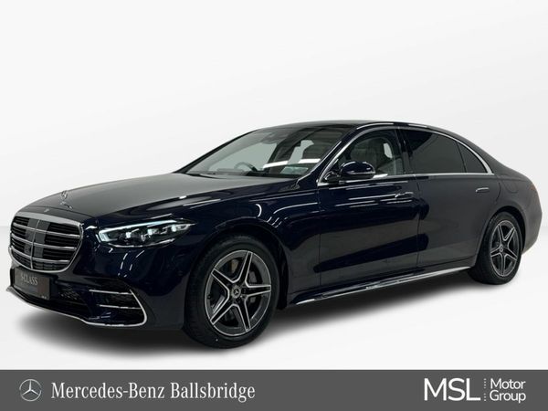 Mercedes-Benz S-Class Saloon, Petrol Plug-in Hybrid, 2026, Blue