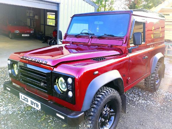 Land Rover Defender Van, Diesel, 2000, Red
