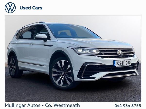 Volkswagen Tiguan Allspace SUV, Diesel, 2022, White