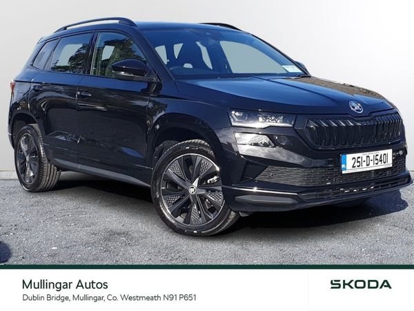 Skoda Karoq Estate, Petrol, 2025, Black