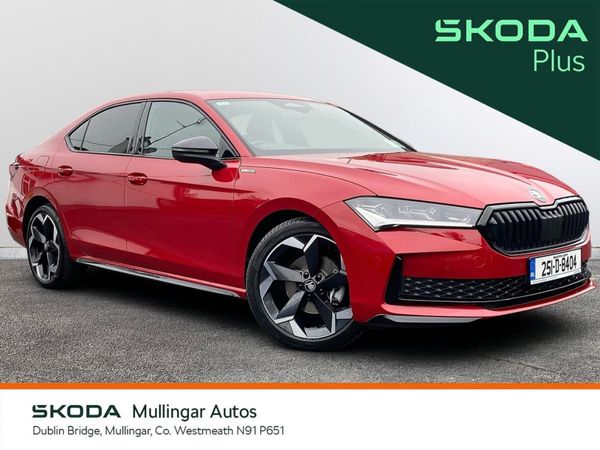 Skoda Superb Saloon, Diesel, 2025, Red