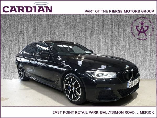 BMW 5-Series Saloon, Diesel, 2022, Black