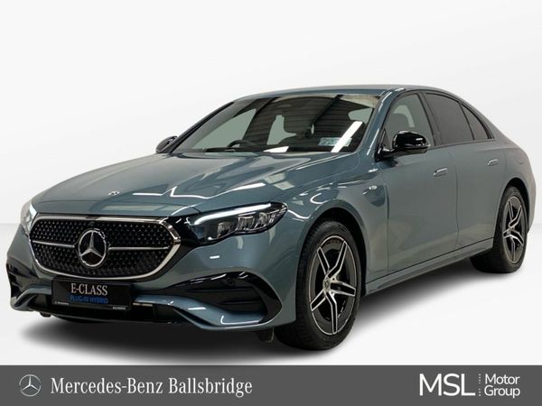 Mercedes-Benz E-Class Saloon, Petrol Plug-in Hybrid, 2025, Silver