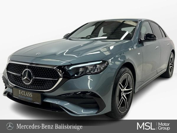 Mercedes-Benz E-Class Saloon, Petrol Plug-in Hybrid, 2026, Silver