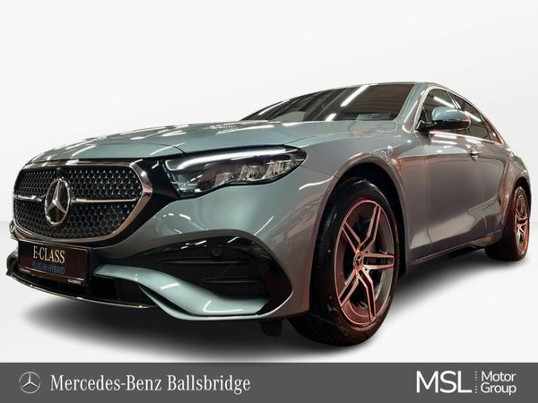 Mercedes-Benz E-Class Saloon, Petrol Plug-in Hybrid, 2026, Silver