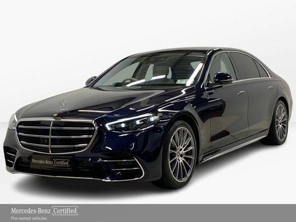 Mercedes-Benz S-Class Saloon, Petrol Plug-in Hybrid, 2025, Blue