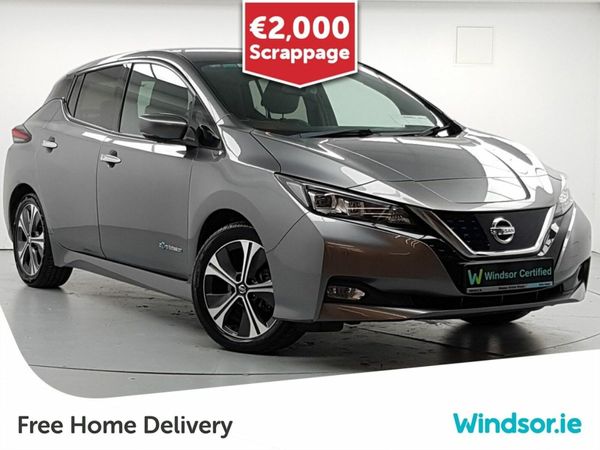 Nissan Leaf Hatchback, Electric, 2018, Grey