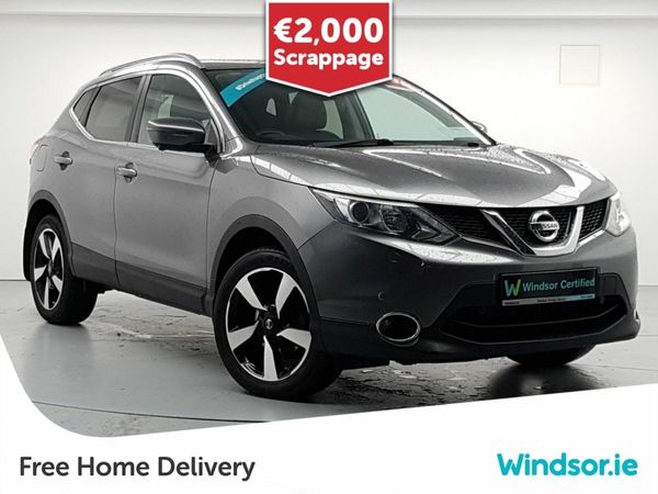 Nissan Qashqai SUV, Petrol, 2017, Grey