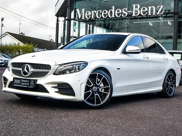 Mercedes-Benz C-Class Saloon, Diesel Plug-in Hybrid, 2020, White