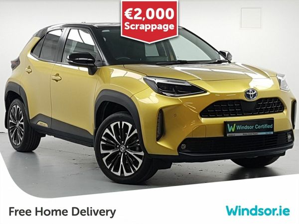 Toyota Yaris Cross Hatchback, Petrol Hybrid, 2022, Yellow
