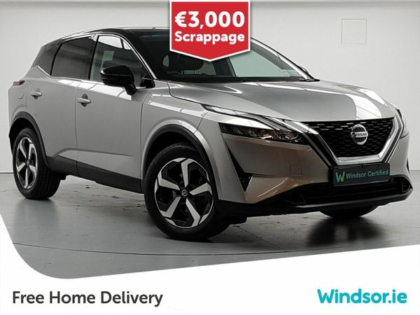 Nissan Qashqai MPV, Petrol Hybrid, 2022, Grey