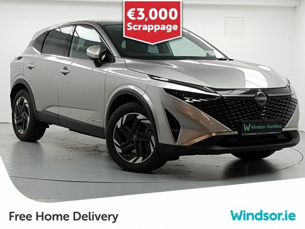 Nissan Qashqai MPV, Petrol Hybrid, 2025, Grey