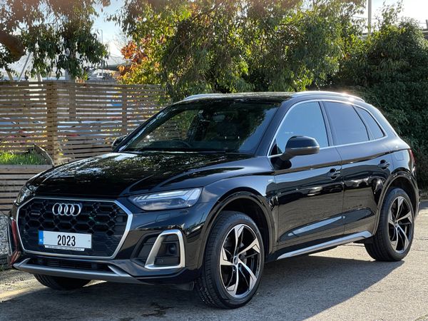 Audi Q5 SUV, Petrol Plug-in Hybrid, 2023, Black