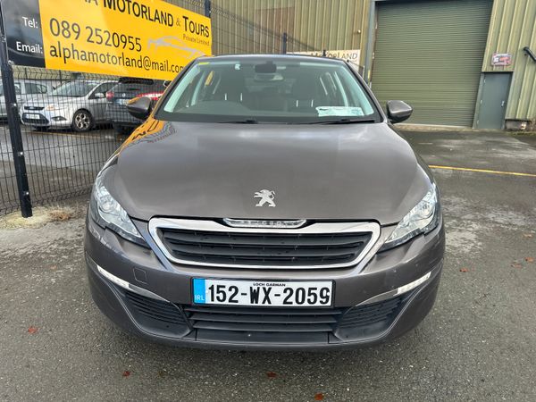 Peugeot 308 Hatchback, Diesel, 2015, Grey