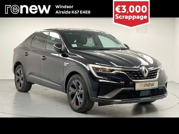 Renault Arkana Hatchback, Petrol Hybrid, 2023, Black