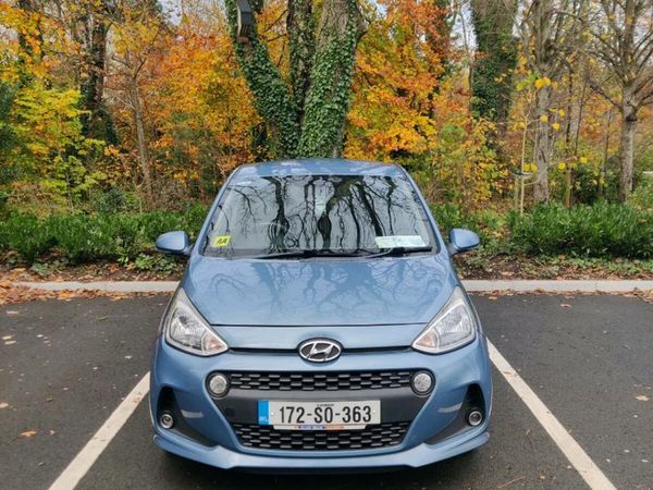 Hyundai i10 Hatchback, Petrol, 2017, Blue