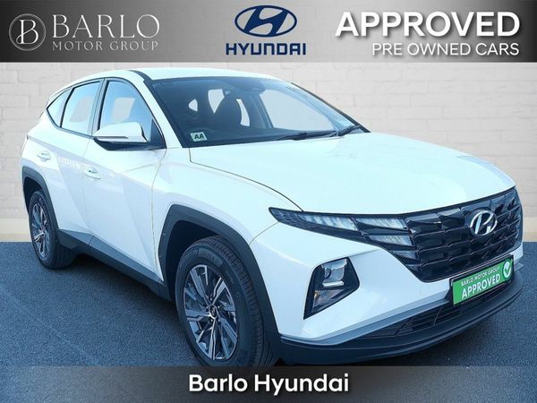 Hyundai Tucson SUV, Petrol Hybrid, 2024, White