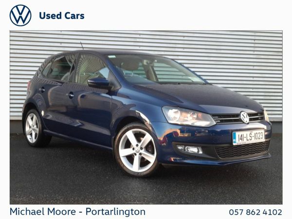 Volkswagen Polo Hatchback, Petrol, 2014, Blue