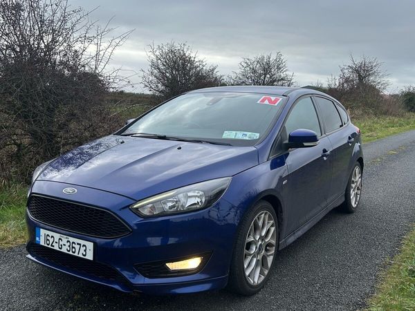 Ford Focus Hatchback, Diesel, 2016, Blue