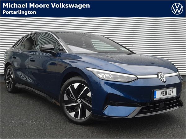 Volkswagen ID.7 Saloon, Electric, 2026, Blue