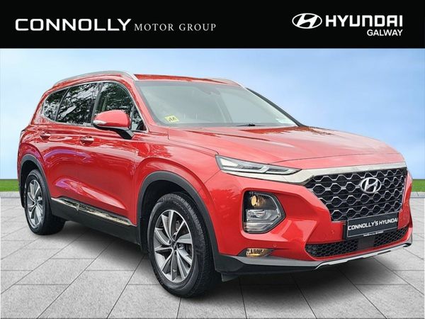 Hyundai Santa Fe SUV, Diesel, 2020, Red