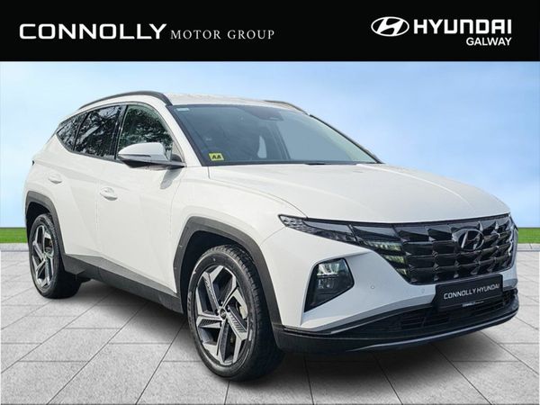 Hyundai Tucson SUV, Petrol Hybrid, 2023, White
