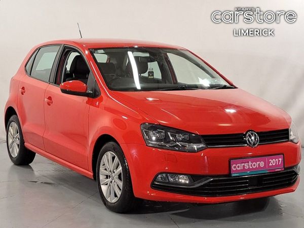 Volkswagen Polo Hatchback, Petrol, 2017, Red