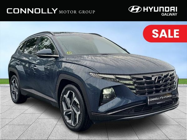 Hyundai Tucson SUV, Petrol Hybrid, 2022, Blue