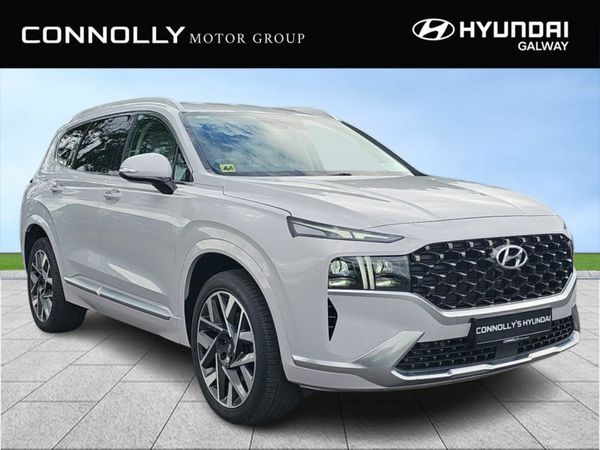 Hyundai Santa Fe SUV, Diesel, 2023, White