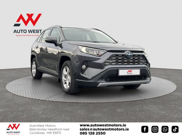 Toyota RAV4 SUV, Petrol Hybrid, 2020, Grey