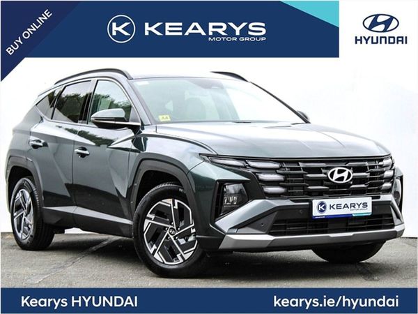 Hyundai Tucson SUV, Petrol Plug-in Hybrid, 2025, Green