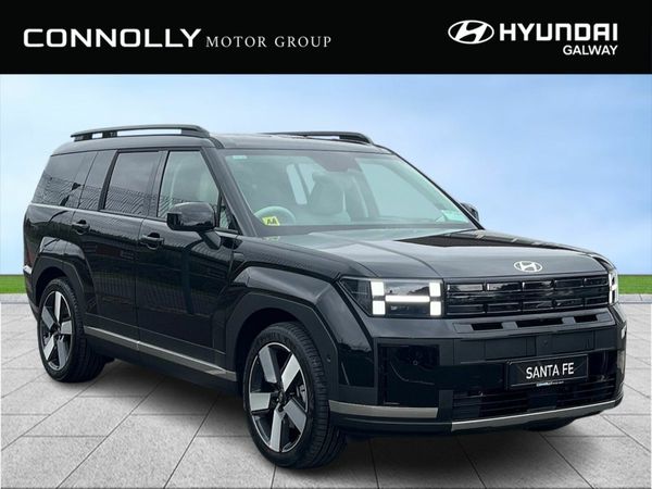 Hyundai Santa Fe SUV, Petrol Plug-in Hybrid, 2025, Black