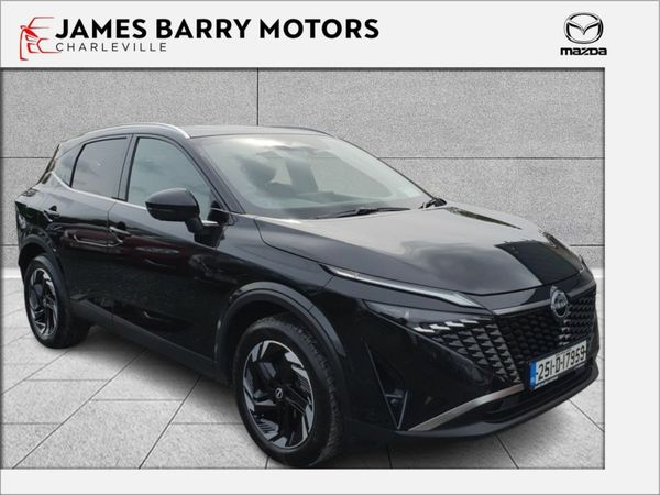 Nissan Qashqai MPV, Petrol Hybrid, 2025, Black