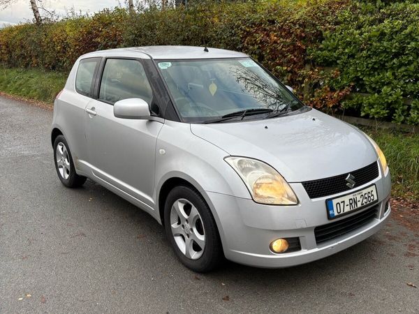 Suzuki Swift Hatchback, Petrol, 2007, Silver