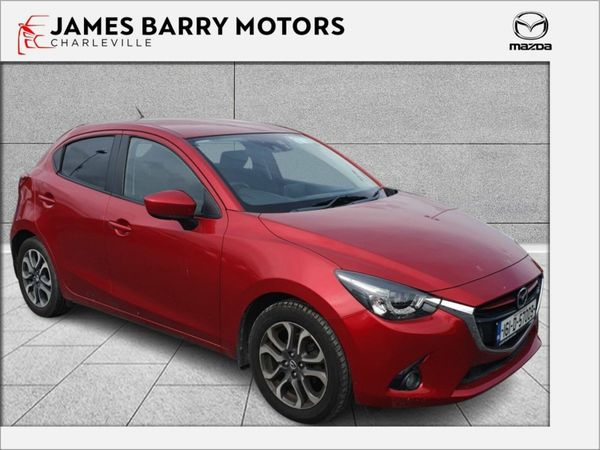 Mazda Mazda2 Hatchback, Petrol, 2016, Red