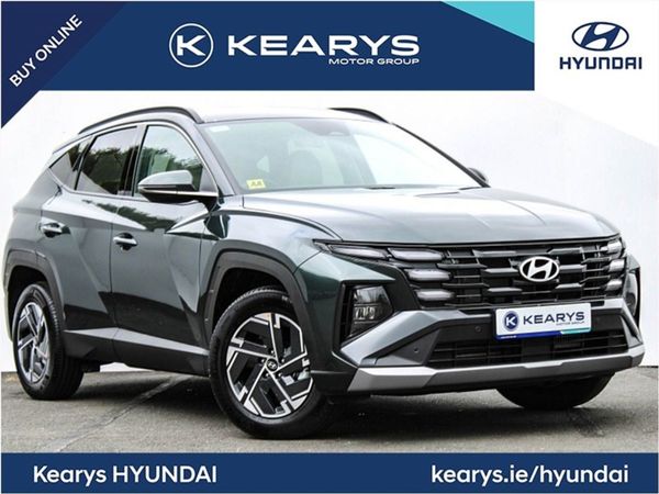 Hyundai Tucson SUV, Petrol Plug-in Hybrid, 2025, Green