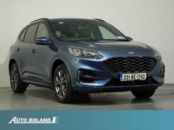 Ford Kuga SUV, Petrol Plug-in Hybrid, 2023, Blue