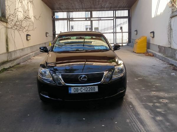 Lexus GS Saloon, Petrol Hybrid, 2008, Black