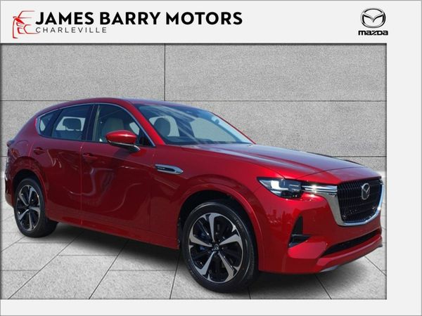 Mazda CX-60 SUV, Petrol Plug-in Hybrid, 2025, Red