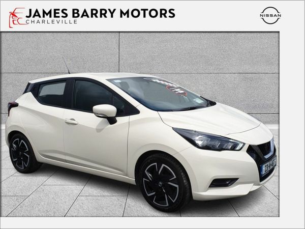 Nissan Micra Hatchback, Petrol, 2023, White
