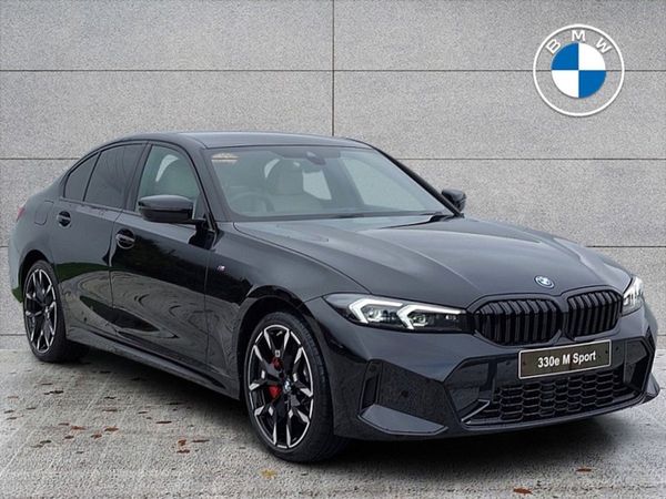 BMW 3-Series Saloon, Petrol Plug-in Hybrid, 2026, Black