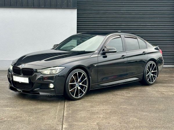 BMW 3-Series Saloon, Diesel, 2017, Black