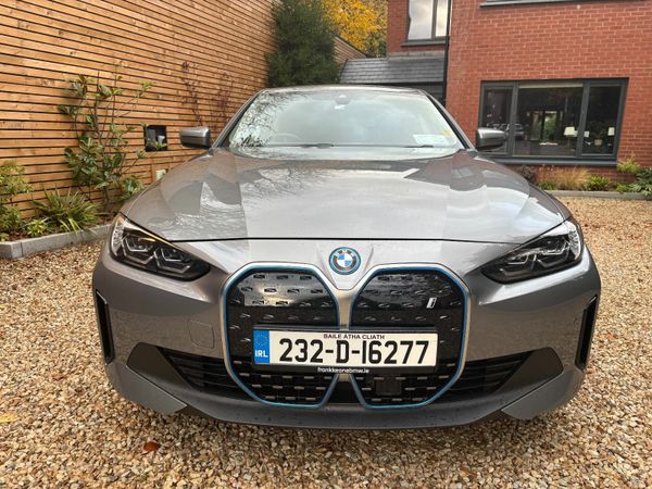 BMW i4 Saloon, Electric, 2023, Grey