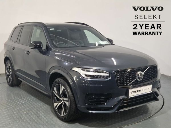 Volvo XC90 SUV, Petrol Plug-in Hybrid, 2021, Grey