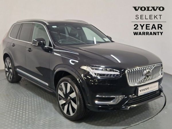 Volvo XC90 SUV, Petrol Plug-in Hybrid, 2023, Black
