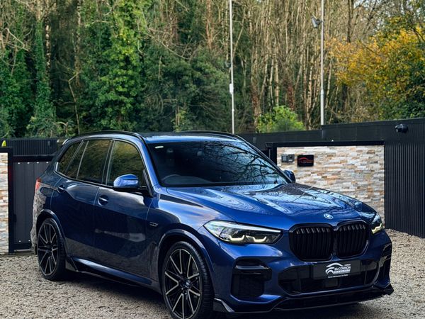 BMW X5 SUV, Petrol Plug-in Hybrid, 2021, Blue
