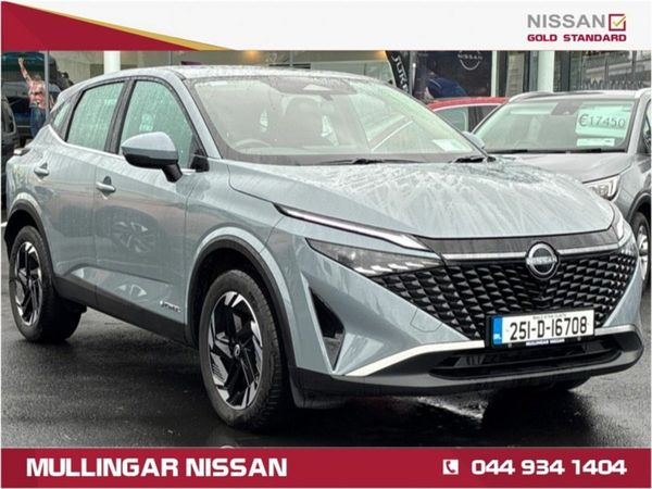 Nissan Qashqai SUV, Petrol Hybrid, 2025, Grey
