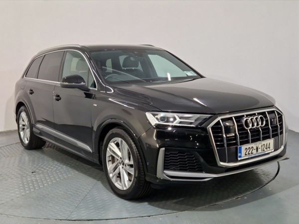 Audi Q7 SUV, Petrol Plug-in Hybrid, 2022, Black