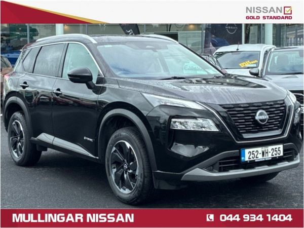 Nissan X-Trail SUV, Petrol Hybrid, 2025, Black